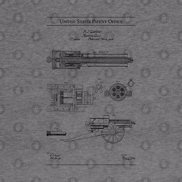 US Patent - Gatling Gun by Taylor'd Designs